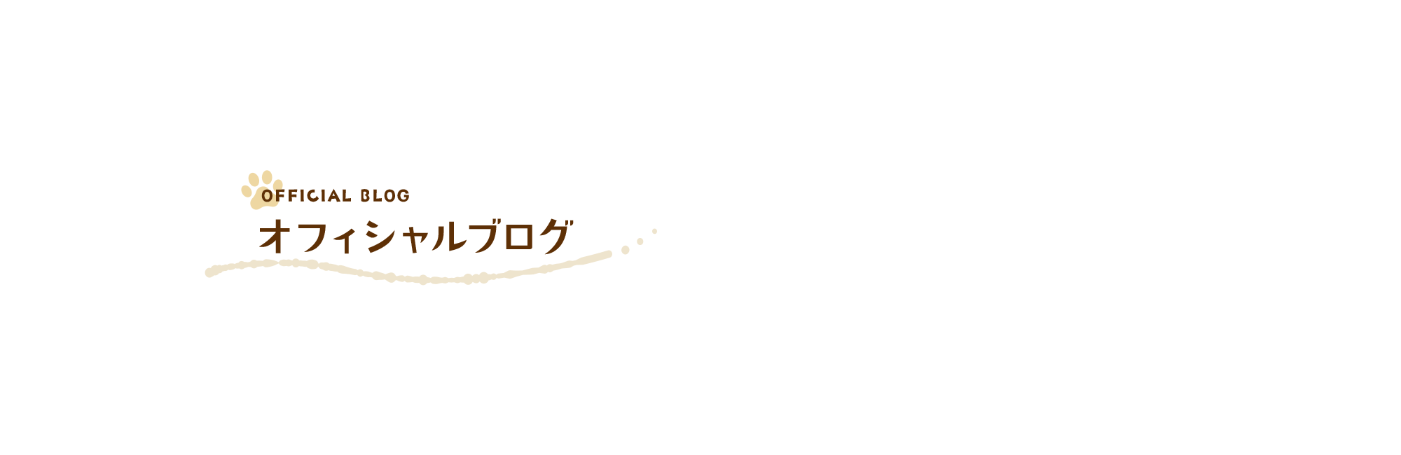 オフィシャルブログ